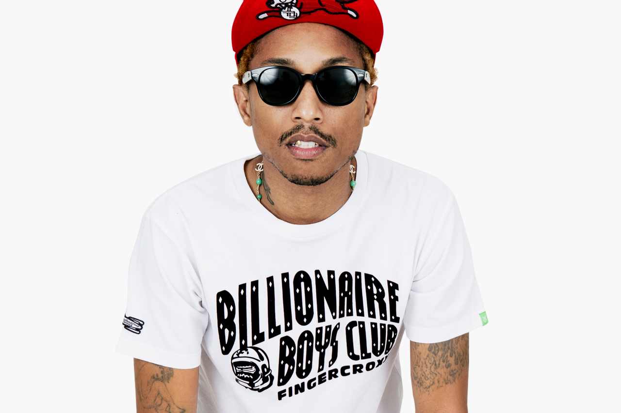 Pharell Williams (Billionaire Boys Club et Ice Cream Clothing)